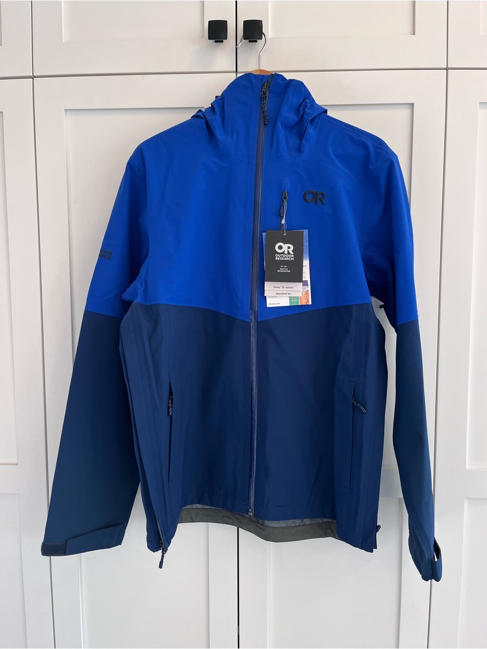 Outdoor Research Foray 3L Hooded Jacket Topaz/Cenote